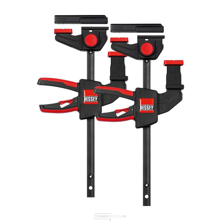 Jednoručné stolové svorky Bessey EZR15SET (sada 2 kusov)