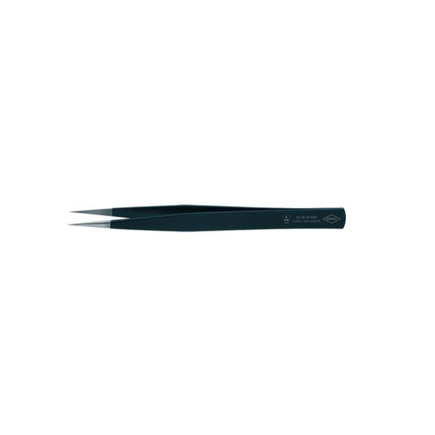 Presná pinzeta ESD, 120 mm Knipex 92 08 78 ESD