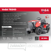 Záhradný traktor VeGA T92HD Náhľad
