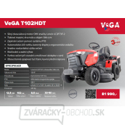 Záhradný traktor VeGA T102HDT náhled
