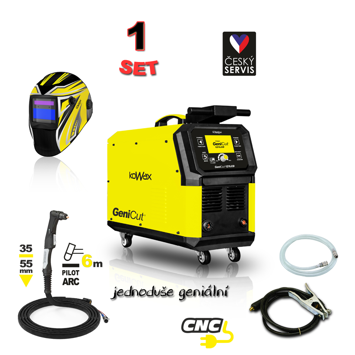 KOWAX GeniCut 121LCD SET1 plazma KWXSTGC121LCD_S01