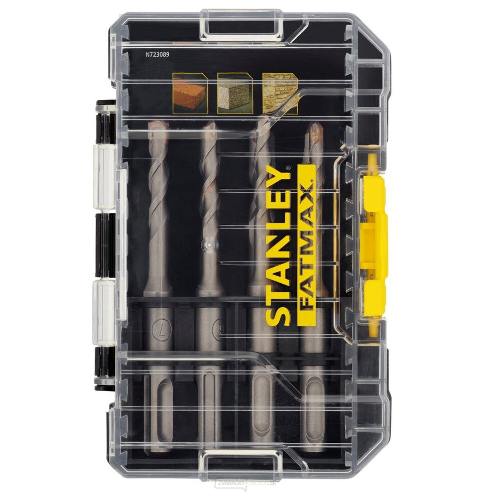 8ks sada vrtákov SDS+ 5-10mm Stanley FATMAX 