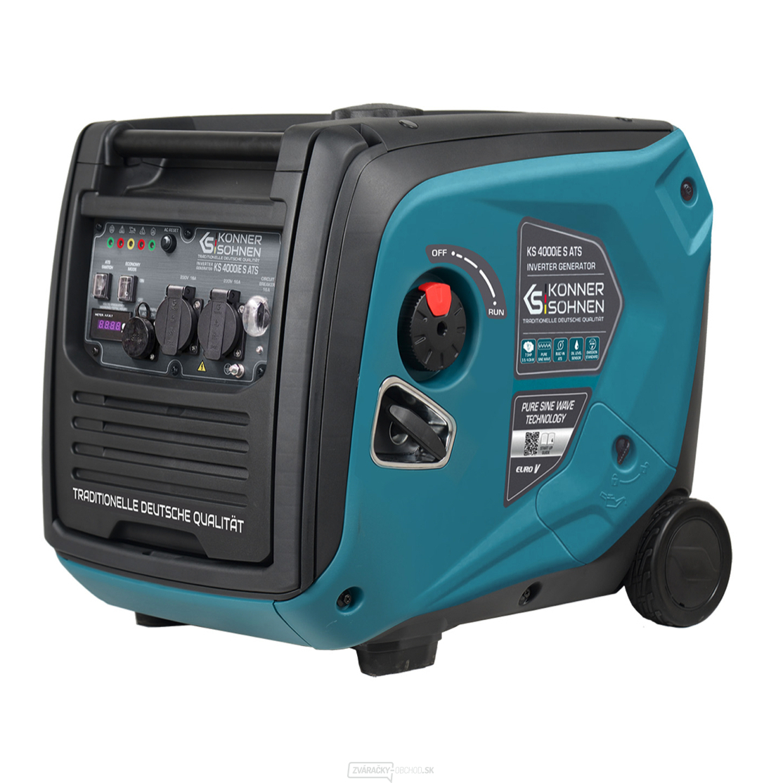 Invertorová elektrocentrála Könner & Söhnen KS 4000iE S ATS Verzia 2