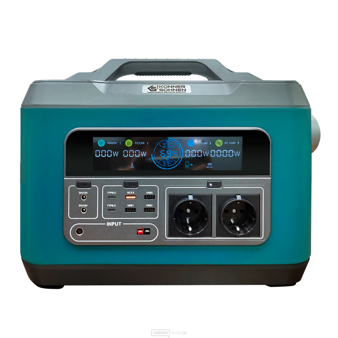 Prenosná batériová stanica Könner & Söhnen KS 2200PS-FC