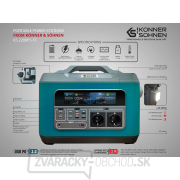 Prenosná batériová stanica Könner & Söhnen KS 2200PS-FC Prenosná batériová stanica Könner & Söhnen KS 2200PS-FC náhled