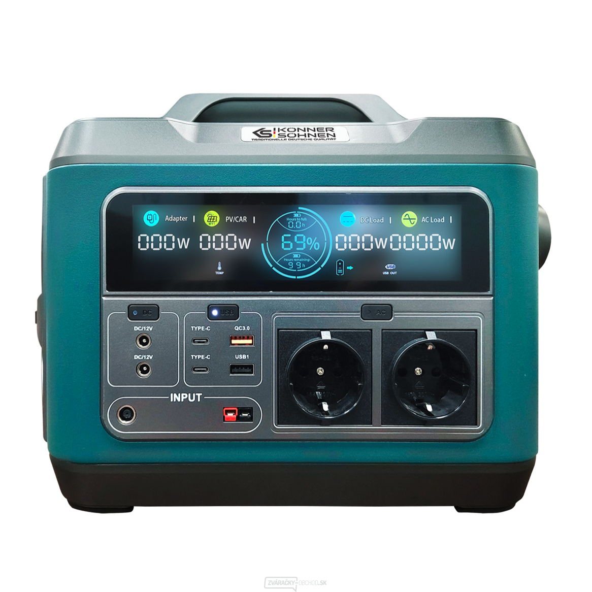 Prenosná batériová stanica Könner & Söhnen KS 1200PS-FC
