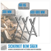 Koza na drevo GSB 600-680 náhled