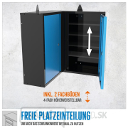 Závesná rohová skrinka GWES 2TE Náhľad