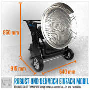 INFRAČERVENÉ NAFTOVÉ Ohrievač GID 40 náhled