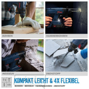 Akumulátorové vŕtacie kladivo BH 18-0 BL náhled