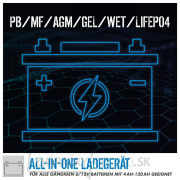 Automatická nabíjačka batérií GAB 12V/6V-4A Automatická nabíjačka batérií GAB 12V/6V-4A náhled