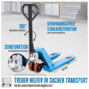 Paletový vozík GHW 2500-80 PU náhled