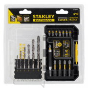 Stanley STA88554 19-dielna súprava vrtákov a bitov do železa náhled