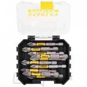 10-dielna sada 50 mm bitov pre rázové uťahováky PZ2 Stanley STA88572 10-dielna sada 50 mm bitov pre rázové uťahováky PZ2 Stanley STA88572 gallery main image