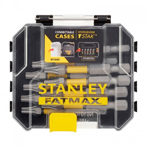10-dielna sada 50 mm bitov pre rázové uťahováky T20 Stanley STA88574