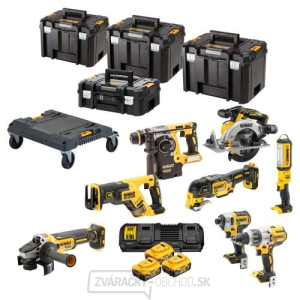 Akumulátorová súprava náradia DeWALT DCK853P4T 18V 4x5,0 Ah XR Akumulátorová súprava náradia DeWALT DCK853P4T 18V 4x5,0 Ah XR gallery main image