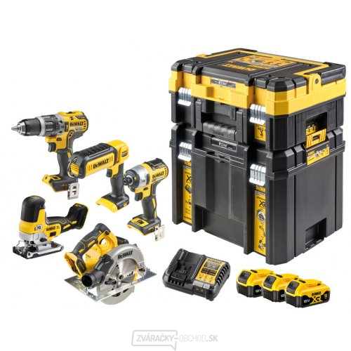 Akumulátorová súprava náradia DeWALT DCK500P3T 18V 3x5,0 Ah XR
