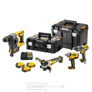 Akumulátorová súprava náradia DeWALT DCK428P3T 18V 3x5,0 Ah XR Akumulátorová súprava náradia DeWALT DCK428P3T 18V 3x5,0 Ah XR gallery main image