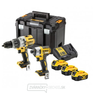 Akumulátorová súprava náradia DeWALT DCK276P3T 18V 3x5,0 Ah XR Akumulátorová súprava náradia DeWALT DCK276P3T 18V 3x5,0 Ah XR gallery main image