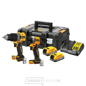 Akumulátorový 18 V 2x1,7 Ah XR DeWALT POWERSTACK DCK2051E2T Akumulátorový 18 V 2x1,7 Ah XR DeWALT POWERSTACK DCK2051E2T gallery main image