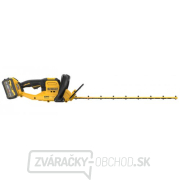 Akumulátorové nožnice na živý plot 65cm 54V 1x9,0Ah DeWALT FLEXVOLT DCMHT573X1 náhled