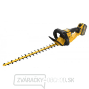 Akumulátorové nožnice na živý plot 65cm 54V 1x9,0Ah DeWALT FLEXVOLT DCMHT573X1 náhled