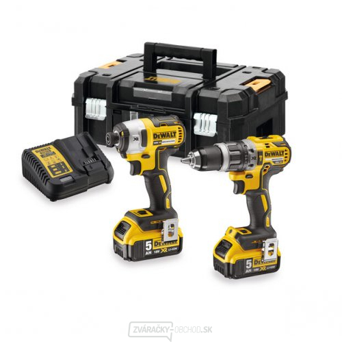 Kombinovaná súprava akumulátorového náradia DeWALT DCK266P2T 18V XR 2x5,0 Ah Kombinovaná súprava akumulátorového náradia DeWALT DCK266P2T 18V XR 2x5,0 Ah gallery main image