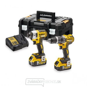 Kombinovaná súprava akumulátorového náradia DeWALT DCK266P2T 18V XR 2x5,0 Ah Kombinovaná súprava akumulátorového náradia DeWALT DCK266P2T 18V XR 2x5,0 Ah gallery main image