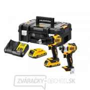 Akumulátorová súprava náradia DeWALT DCK2062D2T 18V 2x2,0 Ah XR Akumulátorová súprava náradia DeWALT DCK2062D2T 18V 2x2,0 Ah XR gallery main image