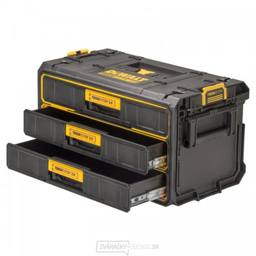 Trojzásuvkový kufor TOUGHSYSTEM 2.0 DeWALT DWST08330-1 Trojzásuvkový kufor TOUGHSYSTEM 2.0 DeWALT DWST08330-1 gallery main image