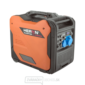 Elektrocentrála digitálna invertorová, 5,5 kW, elektrický štart, podvozok Elektrocentrála digitálna invertorová, 5,5 kW, elektrický štart, podvozok gallery main image