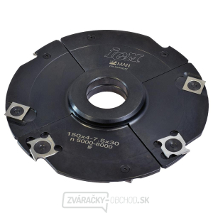 IGM F602 Nastaviteľná drážkovacia fréza MAN - D150x4-7,5 d30 Z4+4 STEEL IGM F602 Nastaviteľná drážkovacia fréza MAN - D150x4-7,5 d30 Z4+4 STEEL gallery main image