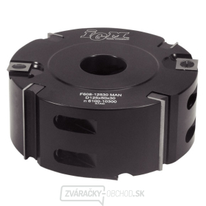IGM F608 Priamozubá obrubovacia fréza MAN - D125x50 d30 Z4 V4 STEEL IGM F608 Priamozubá obrubovacia fréza MAN - D125x50 d30 Z4 V4 STEEL gallery main image