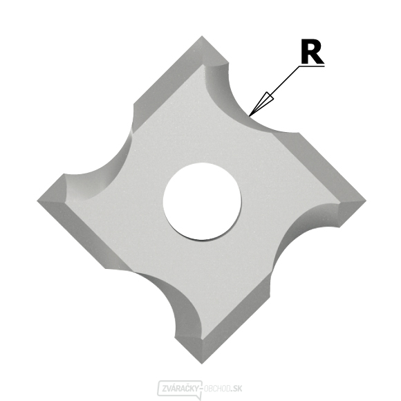 IGM N034 Žiletka s tvrdým kovovým rádiusom - R1,5 mm MDF+ IGM N034 Žiletka s tvrdým kovovým rádiusom - R1,5 mm MDF+ gallery main image