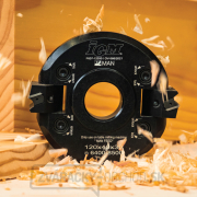 IGM F607 Uhlovo nastaviteľná fréza +-45° MAN - D120x40 d30 Z2 ALU náhled
