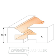 CMT C991 Sada fréz na výplňový rám - D44,4 t18-22 profil B S=12 HW CMT C991 Sada fréz na výplňový rám - D44,4 t18-22 profil B S=12 HW gallery main image