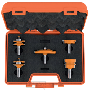 CMT Súprava dverí pre zárubňu a výplň - 5ks profil B S=12 HW CMT Súprava dverí pre zárubňu a výplň - 5ks profil B S=12 HW gallery main image