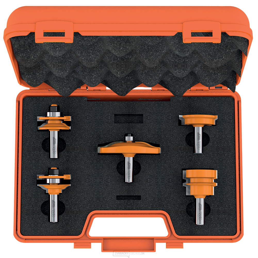 CMT Súprava dverí pre zárubňu a výplň - 5ks profil C S=12 HW