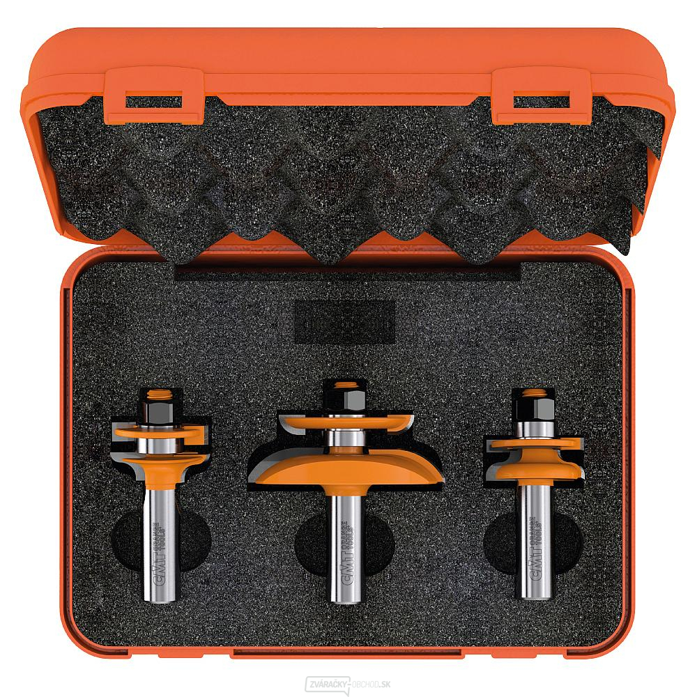 CMT Sada obojstranných rezačiek na dvere - 3ks profil A S=12 HW