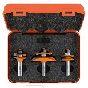 CMT Sada obojstranných rezačiek na dvere - 3ks profil B S=12 HW CMT Sada obojstranných rezačiek na dvere - 3ks profil B S=12 HW gallery main image