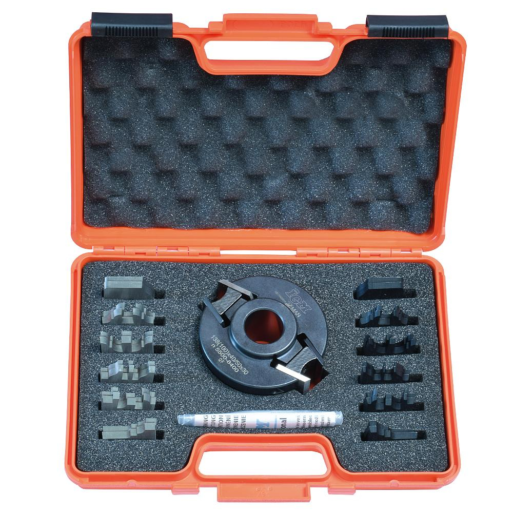 IGM Univerzálna sada na frézovanie dverí 7 kusov MAN - D100x40-50 d30 STEEL F020-10030S01