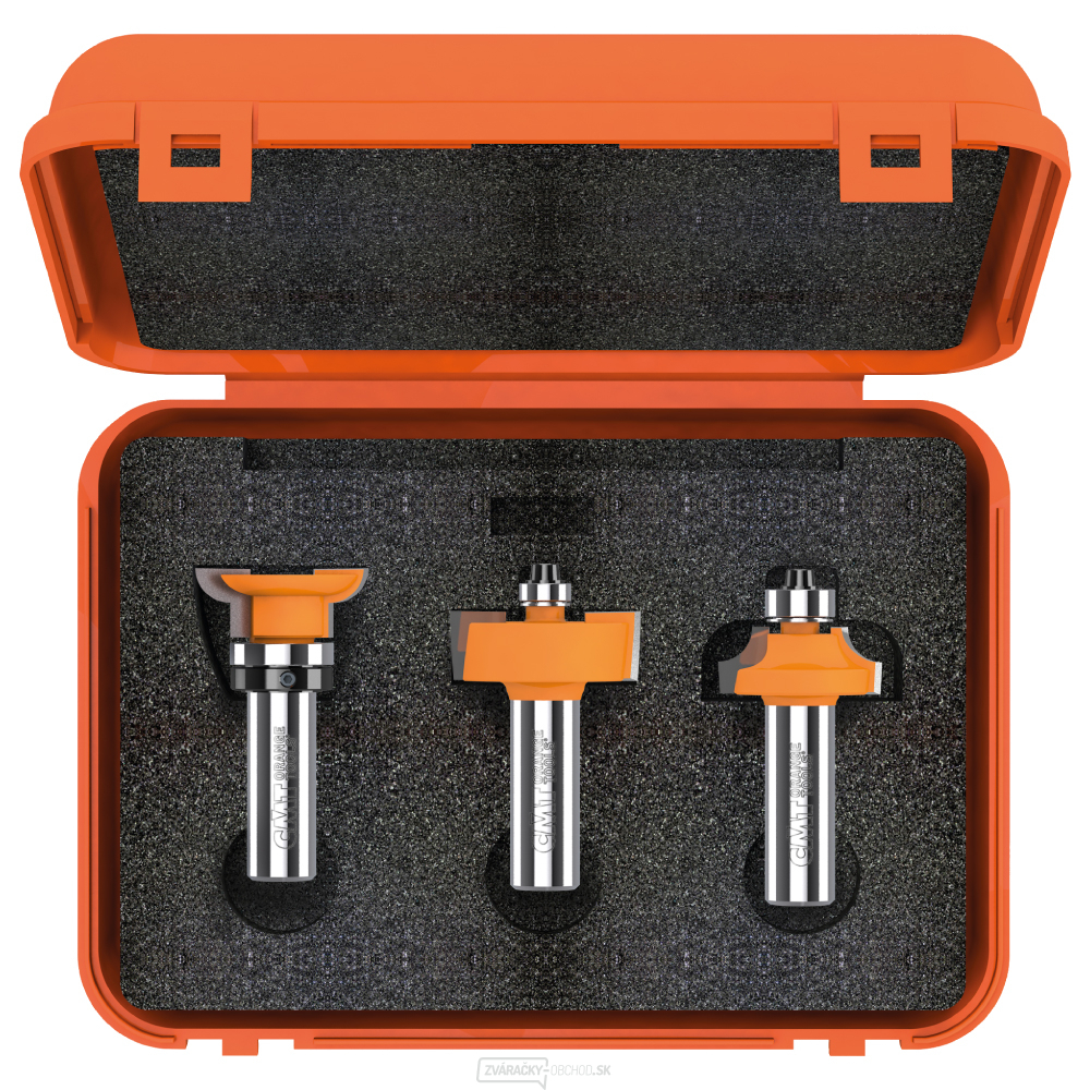 CMT sada nožov na sklenené dverové priečky - 3ks S=8 HW