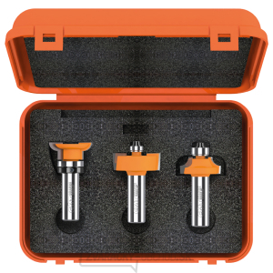 CMT sada nožov na sklenené dverové priečky - 3ks S=8 HW CMT sada nožov na sklenené dverové priečky - 3ks S=8 HW gallery main image