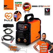 PANTERMAX MMA215pulzný invertor MMA/TIG zváračka SET 3 SUPER MOŽNOSTI Edition Náhľad