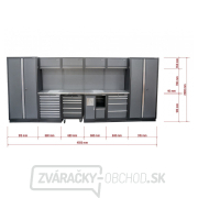 AKČNÝ SET Zostava 10 ks dielenského nábytku SET-CA01076 s nerezovou pracovnou doskou MB-TGW26S a MB-TGW80S AKČNÝ SET Zostava 10 ks dielenského nábytku SET-CA01076 s nerezovou pracovnou doskou MB-TGW26S a MB-TGW80S náhled