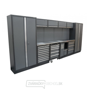 AKČNÝ SET Zostava 10 ks dielenského nábytku SET-CA01076 s nerezovou pracovnou doskou MB-TGW26S a MB-TGW80S AKČNÝ SET Zostava 10 ks dielenského nábytku SET-CA01076 s nerezovou pracovnou doskou MB-TGW26S a MB-TGW80S gallery main image