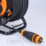 Solight 4z predlžovací kábel - na bubne, 25m neoprén, 3x 2,5mm2, IP44 náhled