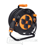 Solight 4z predlžovací kábel - na bubne, 25m neoprén, 3x 2,5mm2, IP44 Solight 4z predlžovací kábel - na bubne, 25m neoprén, 3x 2,5mm2, IP44 gallery main image