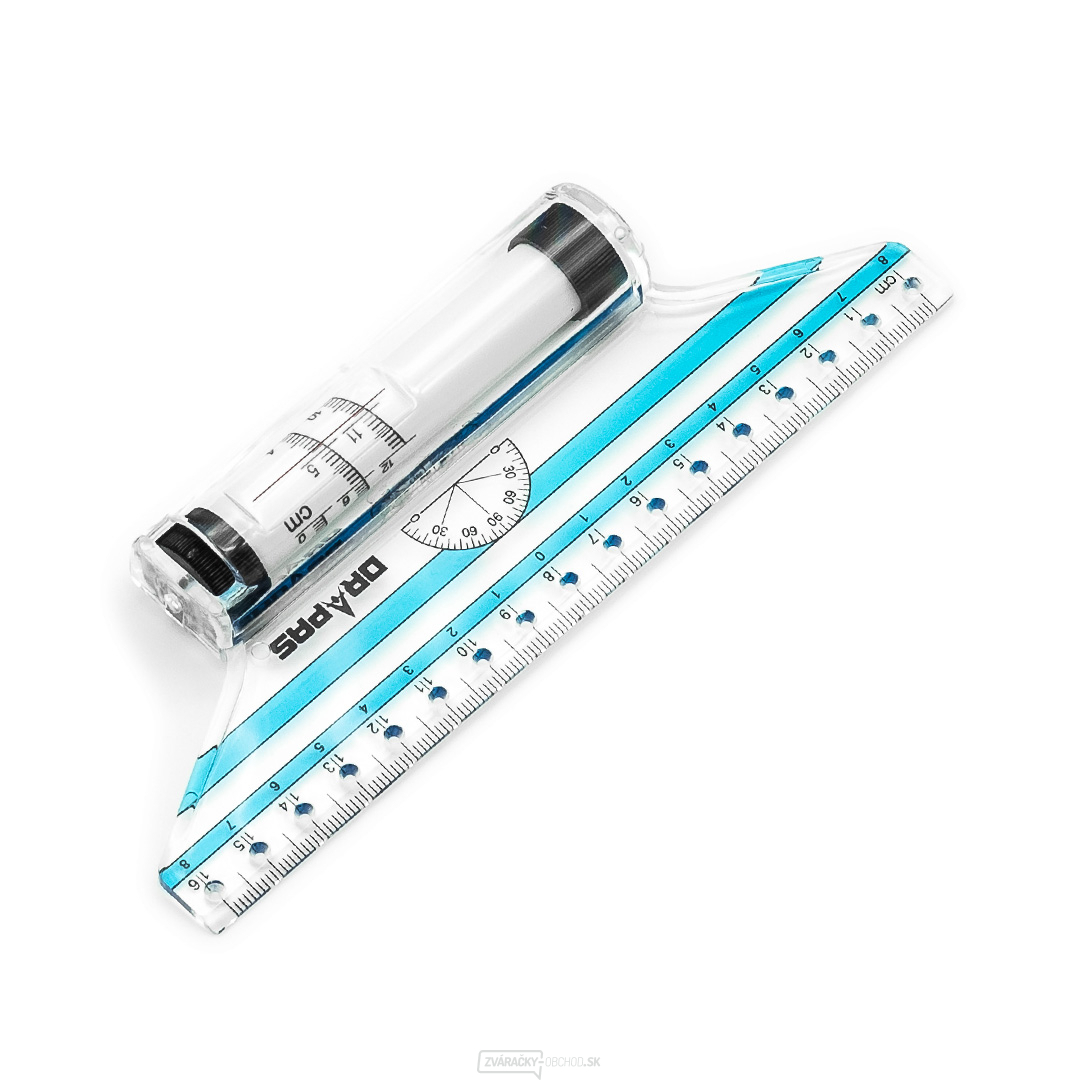 Japonské multifunkčné rolovacie pravítko DRAPAS - 160 mm