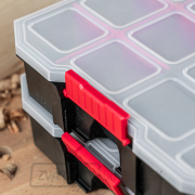 Stohovateľný kufríkový organizér na skrutky TOOLCREST Stohovateľný kufríkový organizér na skrutky TOOLCREST náhled